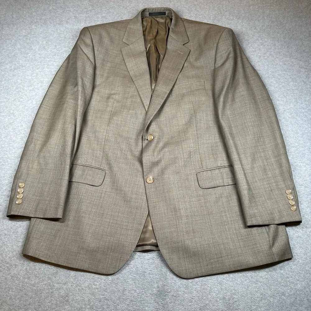Lauren Ralph Lauren 44R Brown‎ Wool 2-Button Sport Coat Blazer NOTE